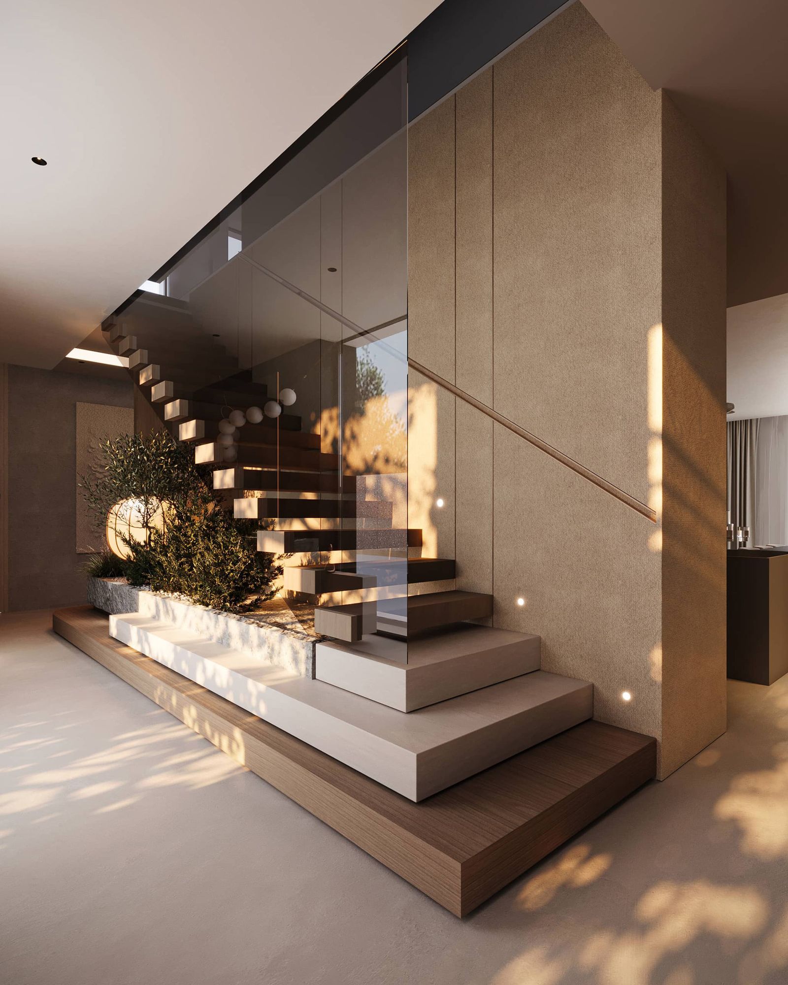 Round - Villas interior in Slovenia by Studio NACRT US